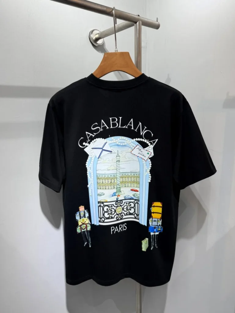Cotton-Feel Printed T-Shirt