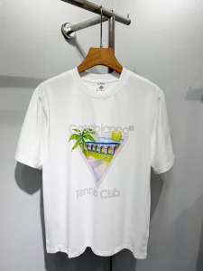 Casablanca Cotton Printed Round Neck T-Shirt #C5005