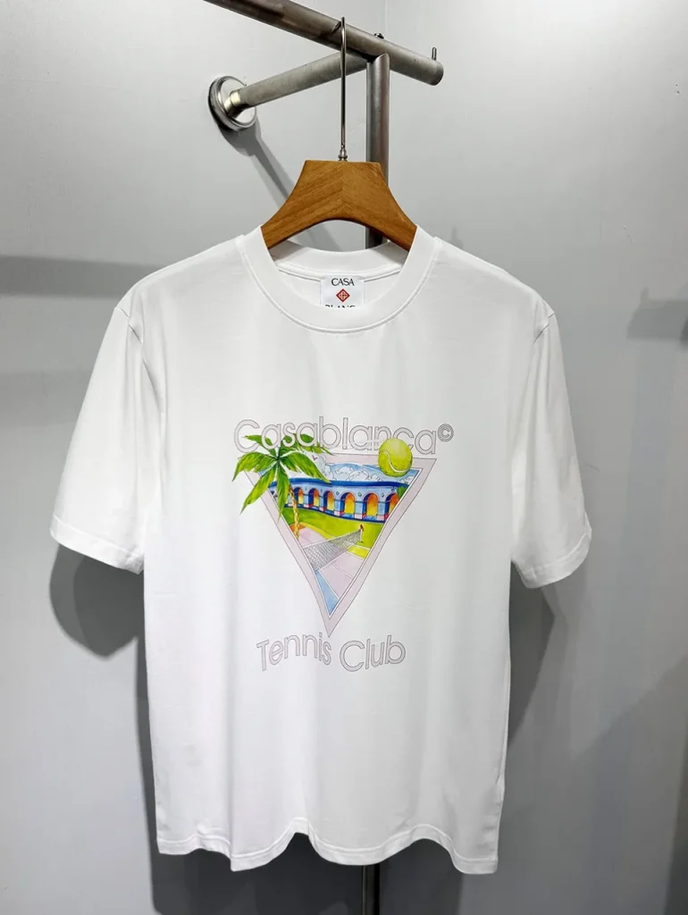 Cotton-Feel Printed T-Shirt