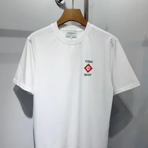 Casablanca Cotton Printed Round Neck T-Shirt #C5018W