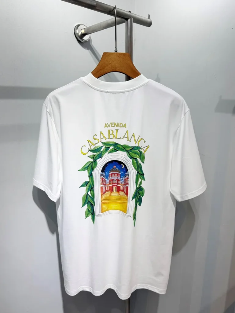 Cotton-Feel Printed T-Shirt