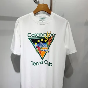 Casablanca Cotton Printed Round Neck T-Shirt #C6618