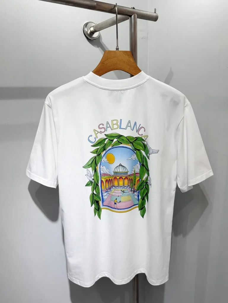 Cotton-Feel Printed T-Shirt