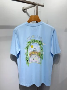 Casablanca Cotton Printed Round Neck T-Shirt #C6677S