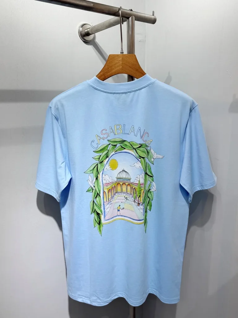 Cotton-Feel Printed T-Shirt