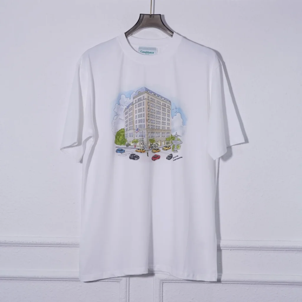 Cotton-Feel Printed T-Shirt