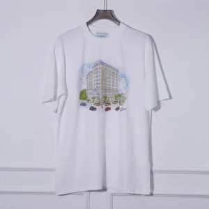 Casablanca Cotton Printed Round Neck T-Shirt #C6699