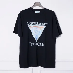 Casablanca Cotton Printed Round Neck T-Shirt #C6722B