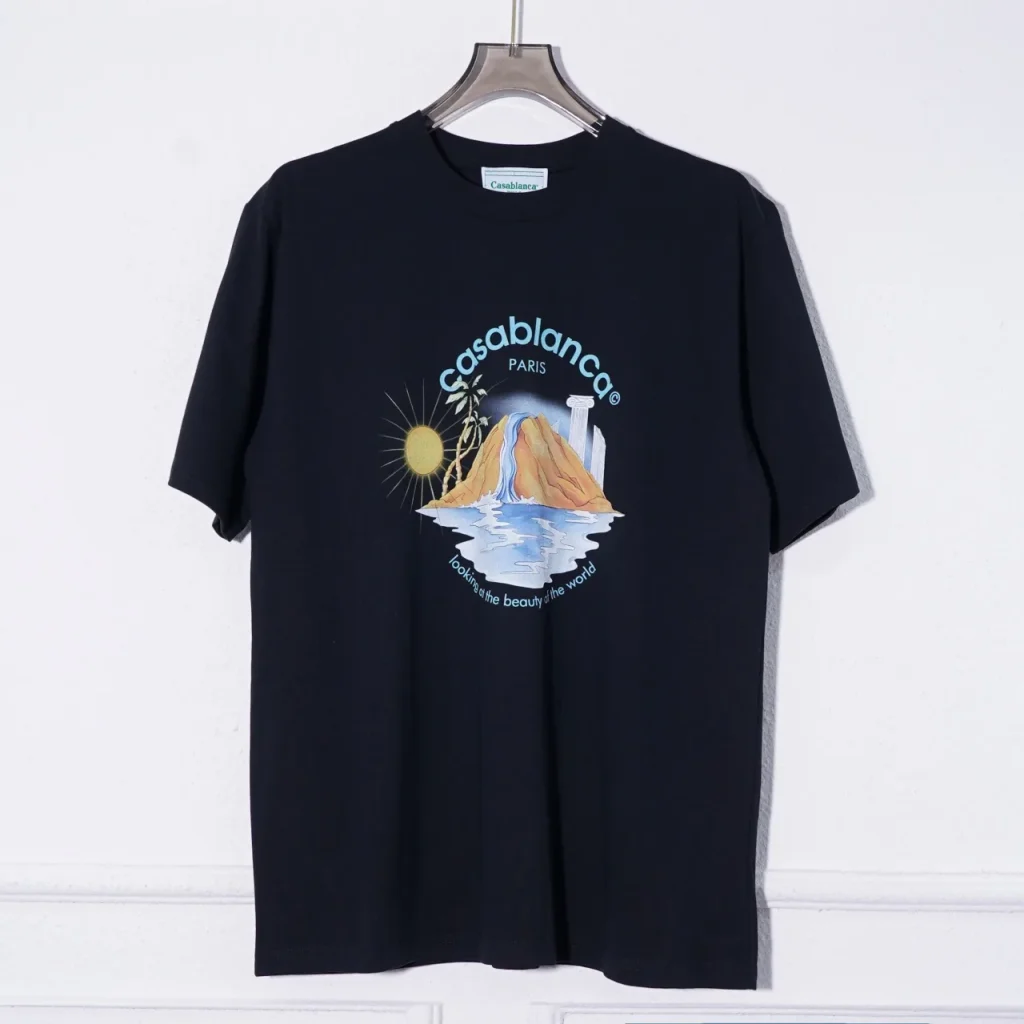 Cotton-Feel Printed T-Shirt