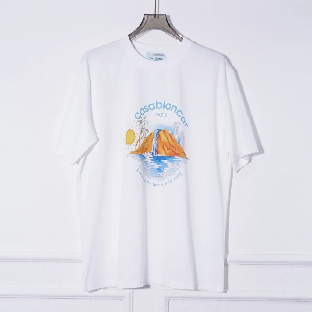 Cotton-Feel Printed T-Shirt