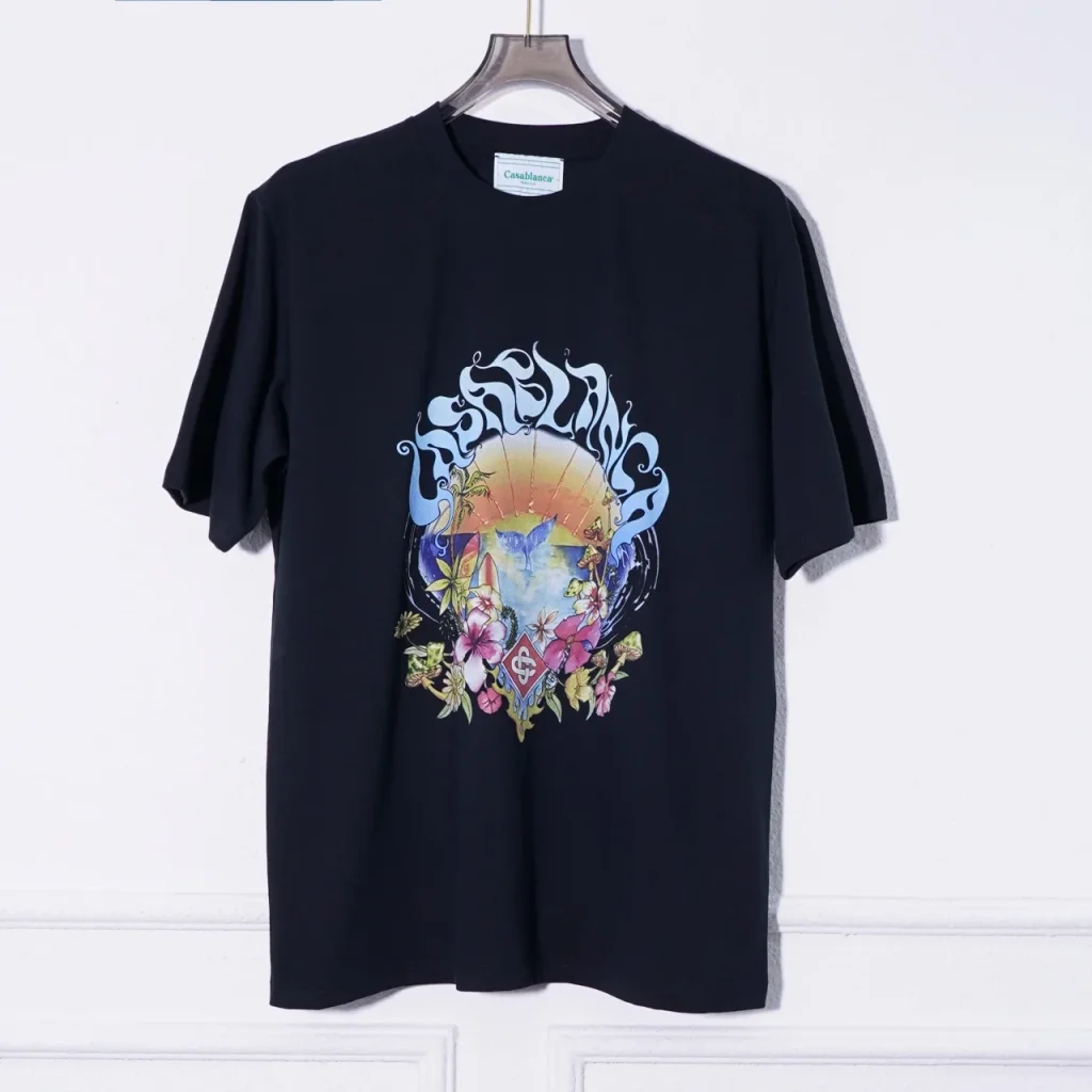 Cotton-Feel Printed T-Shirt