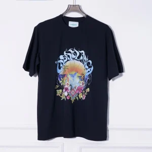 Casablanca Cotton Printed Round Neck T-Shirt #C6727B