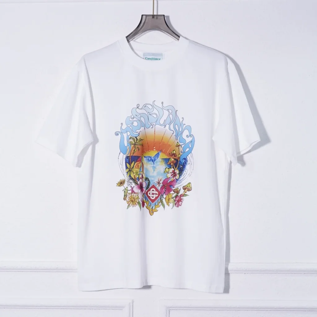 Cotton-Feel Printed T-Shirt