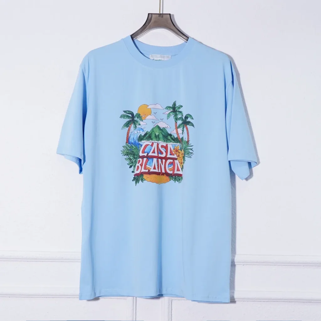 Cotton-Feel Printed T-Shirt