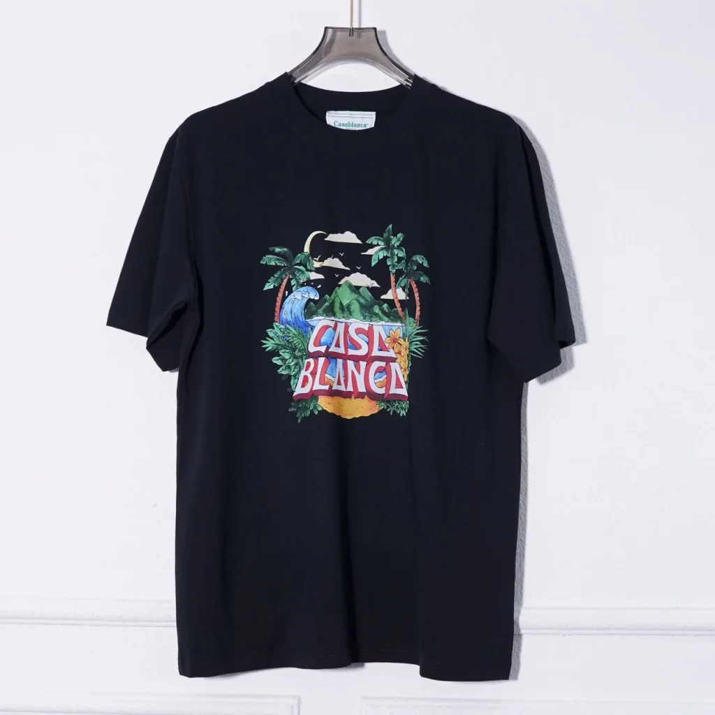 Cotton-Feel Printed T-Shirt