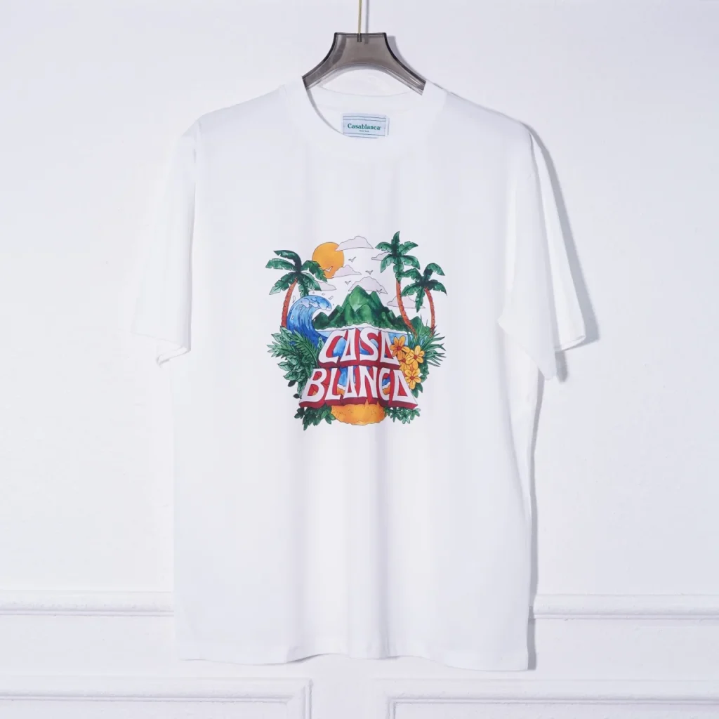 Cotton-Feel Printed T-Shirt