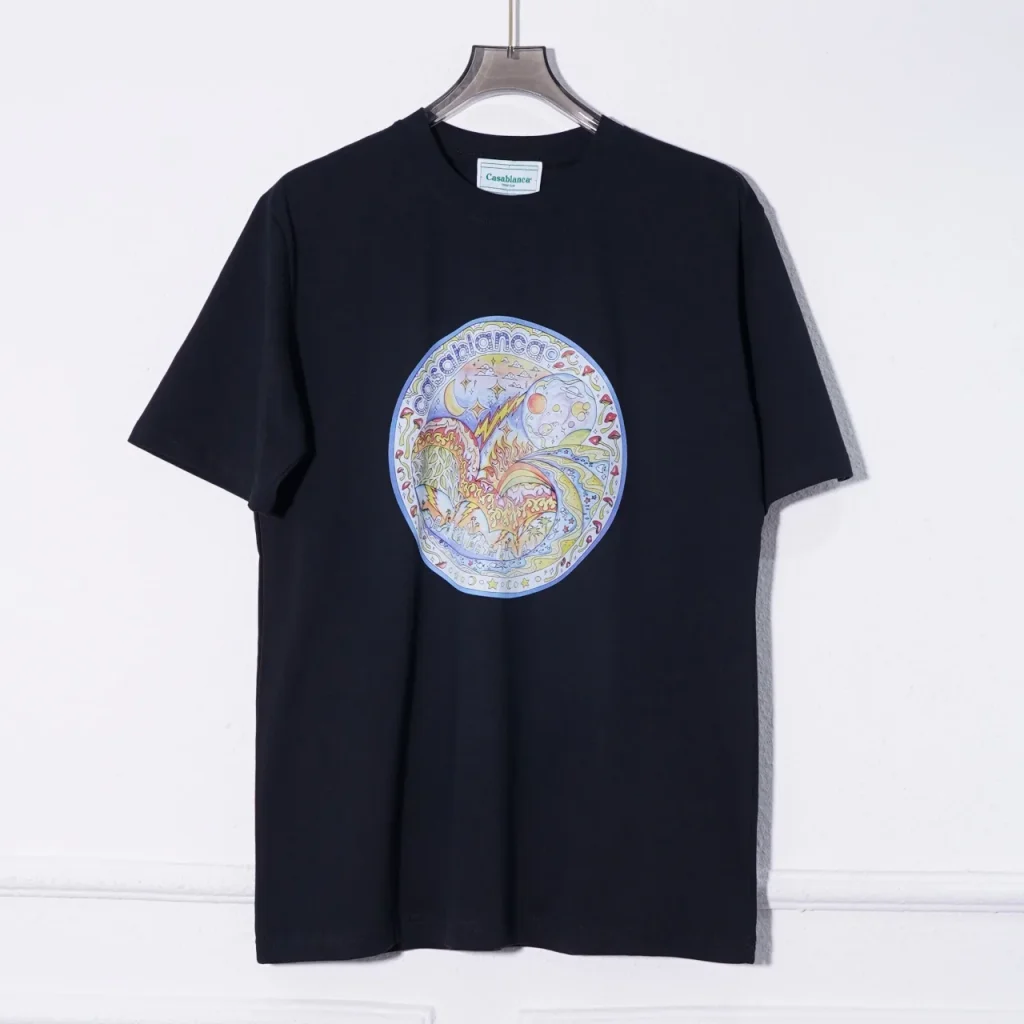 Cotton-Feel Printed T-Shirt