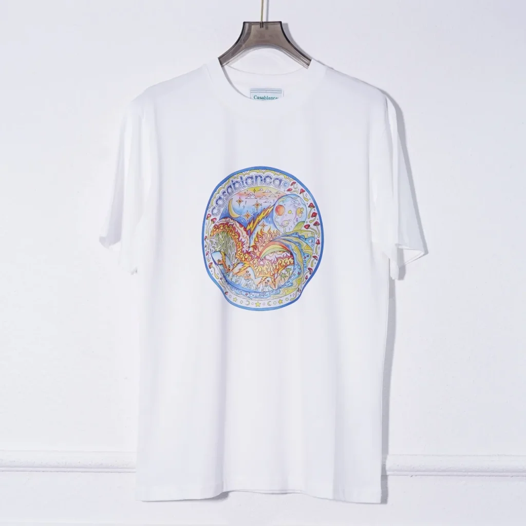 Cotton-Feel Printed T-Shirt
