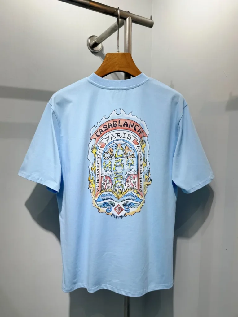 Cotton-Feel Printed T-Shirt