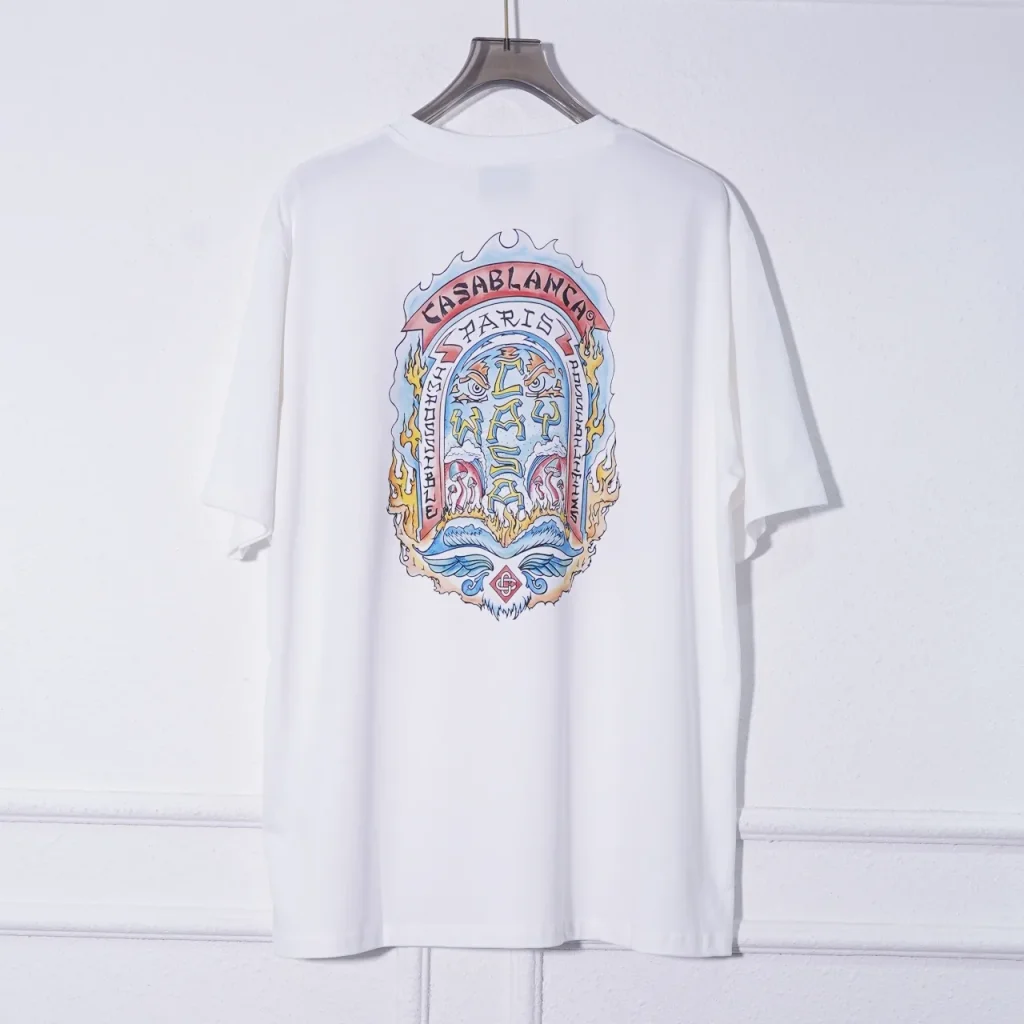 Cotton-Feel Printed T-Shirt