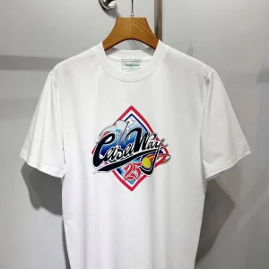 Casablanca Cotton-Feel Printed T-Shirt