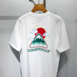 Casablanca Cotton-Feel Printed T-Shirt