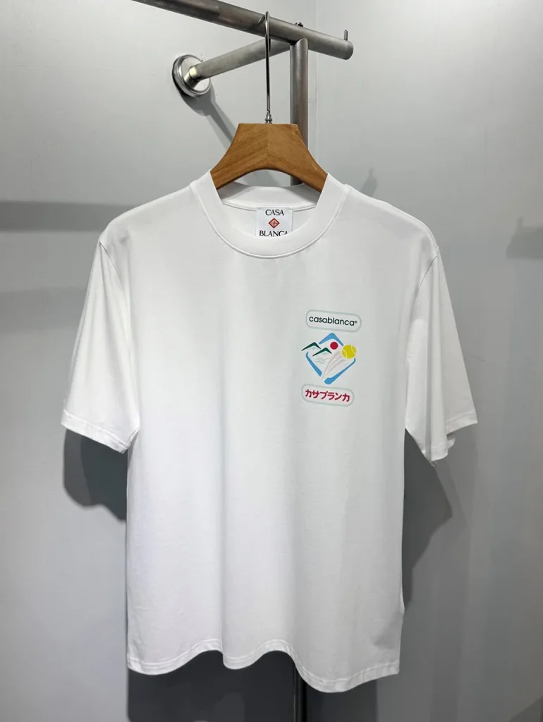 Cotton-Feel Printed T-Shirt