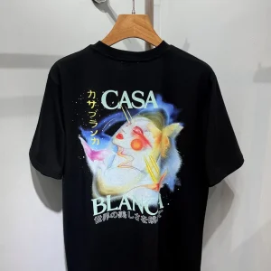 Casablanca Cotton-Feel Printed T-Shirt