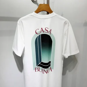 Casablanca Cotton-Feel Printed T-Shirt