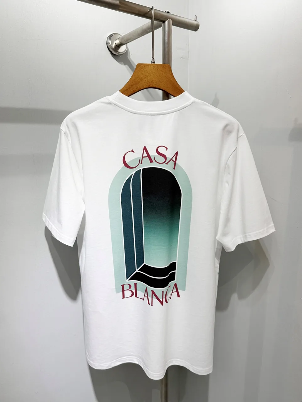Casablanca Cotton-Feel Printed T-Shirt