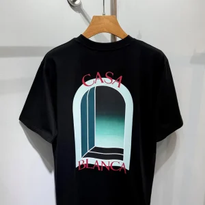 Casablanca Cotton-Feel Printed T-Shirt