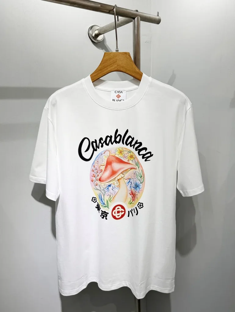 Cotton-Feel Printed T-Shirt