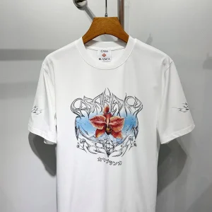 Casablanca Cotton-Feel Printed T-Shirt