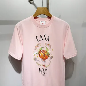 Casablanca Cotton-Feel Printed T-Shirt