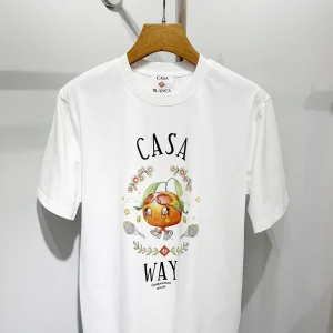 Casablanca Cotton-Feel Printed T-Shirt