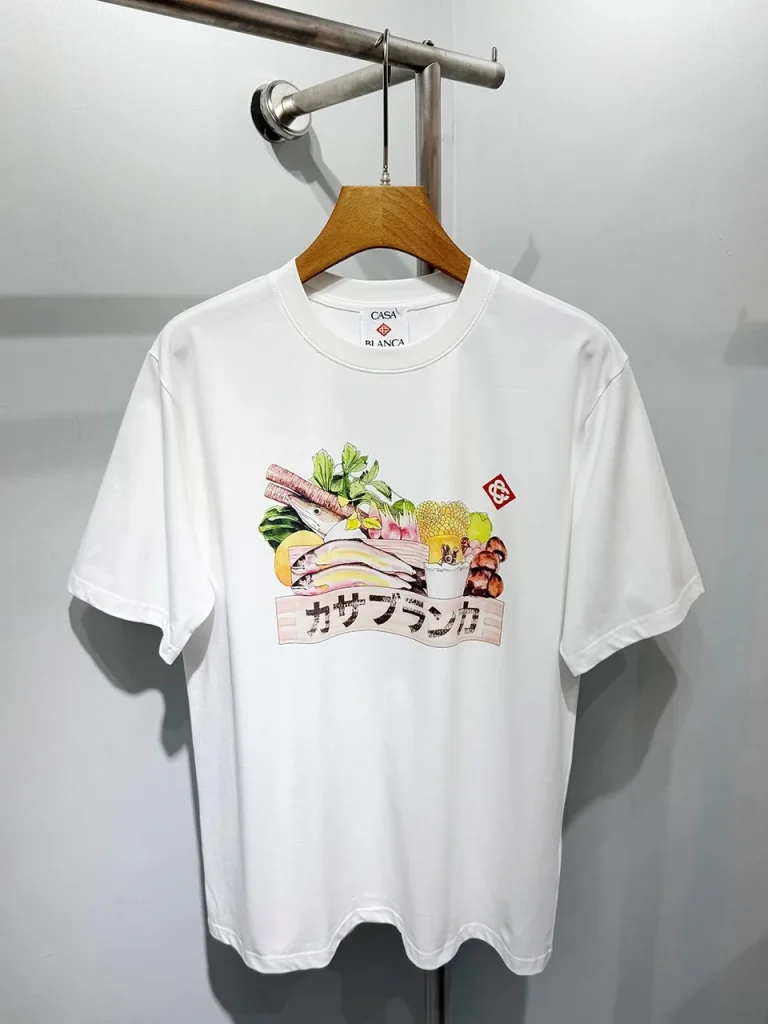 Cotton-Feel Printed T-Shirt