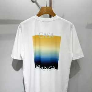 Casablanca Cotton-Feel Printed T-Shirt