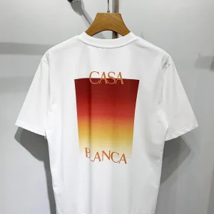 Casablanca Cotton-Feel Printed T-Shirt