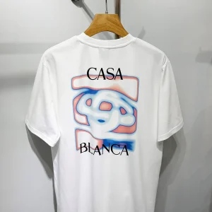 Casablanca Cotton-Feel Printed T-Shirt