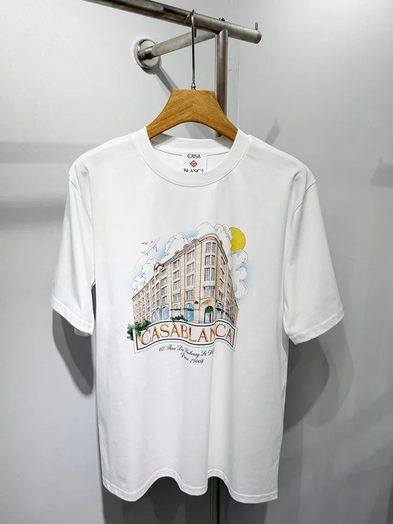 Cotton-Feel Printed T-Shirt