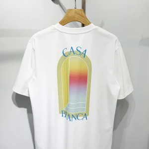 Casablanca Cotton-Feel Printed T-Shirt