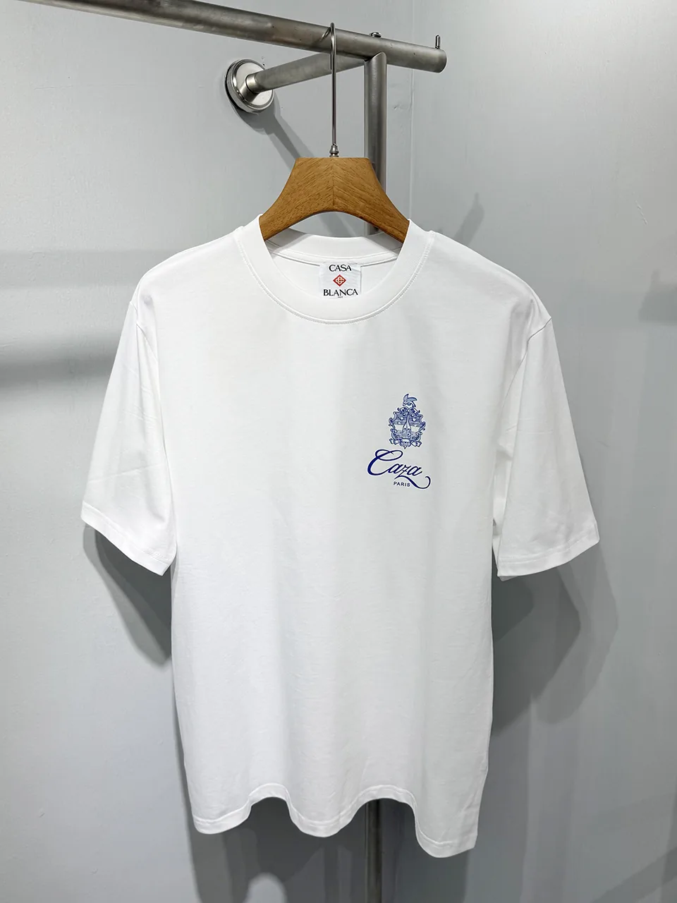 Casablanca Cotton-Feel Printed T-Shirt - Image 2