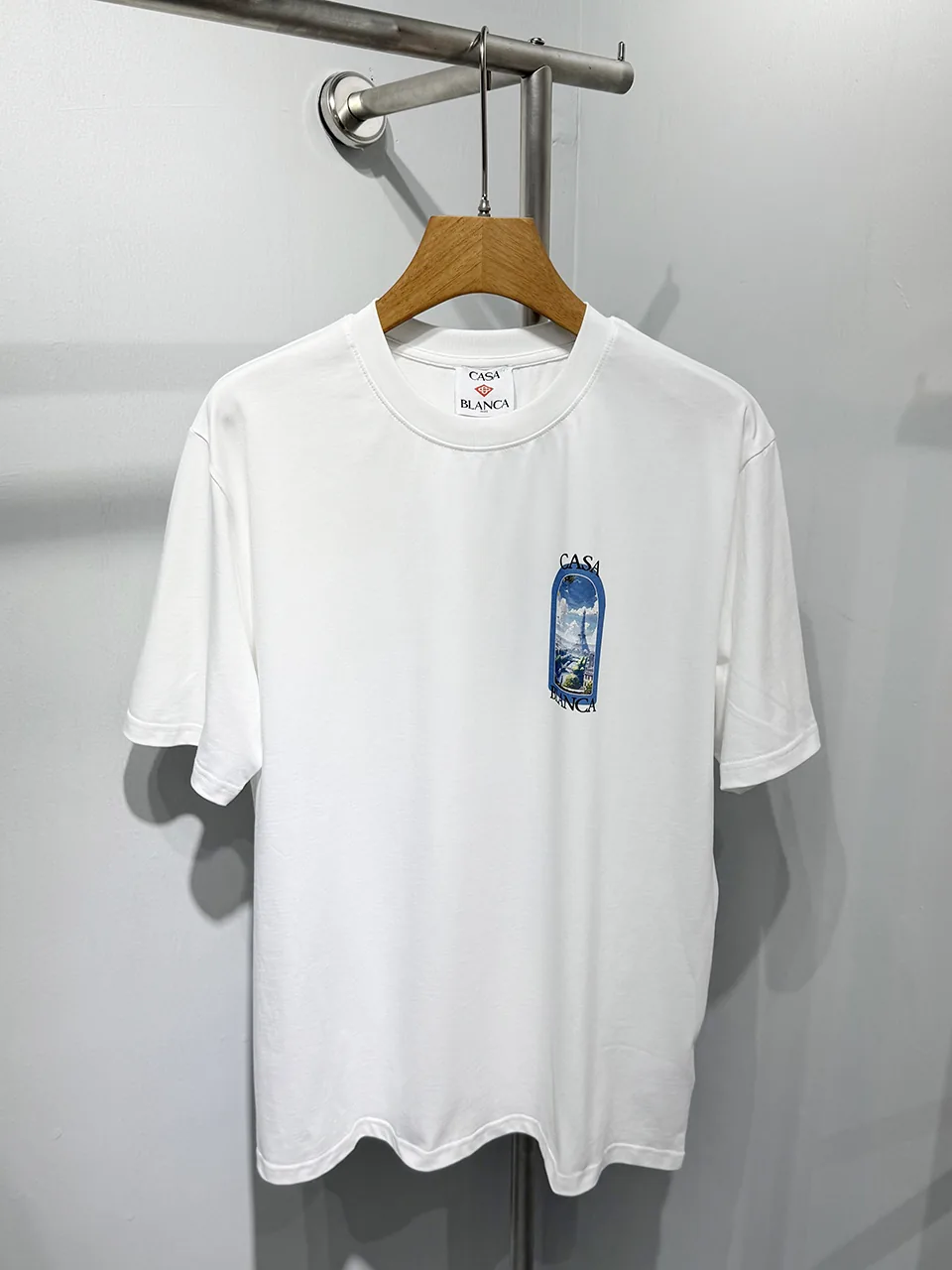 Casablanca Cotton-Feel Printed T-Shirt - Image 2