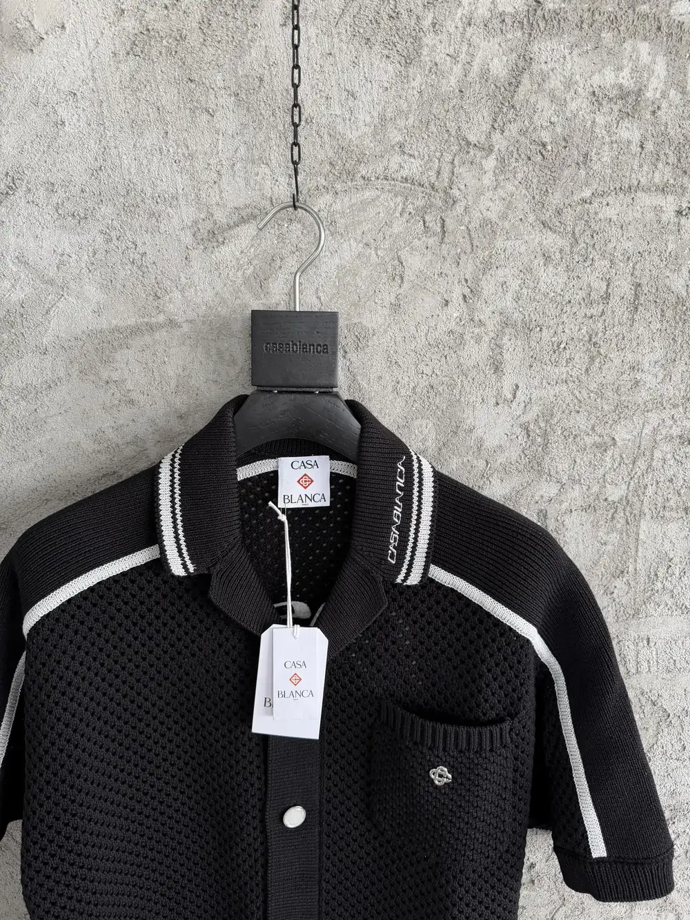 Casablanca Embroidered Knit Shirt - Image 2