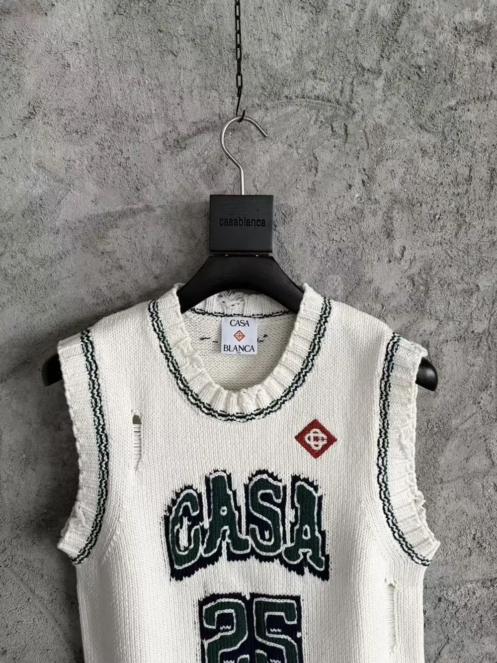 Casablanca Cotton-Feel Printed Knit Shirt - Image 2