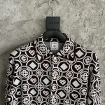 Cotton-Feel Printed Knit Shirt