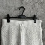 Cotton-Feel Textured Knit Shorts