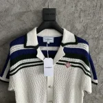 Cotton-Feel Textured Knit Shirt