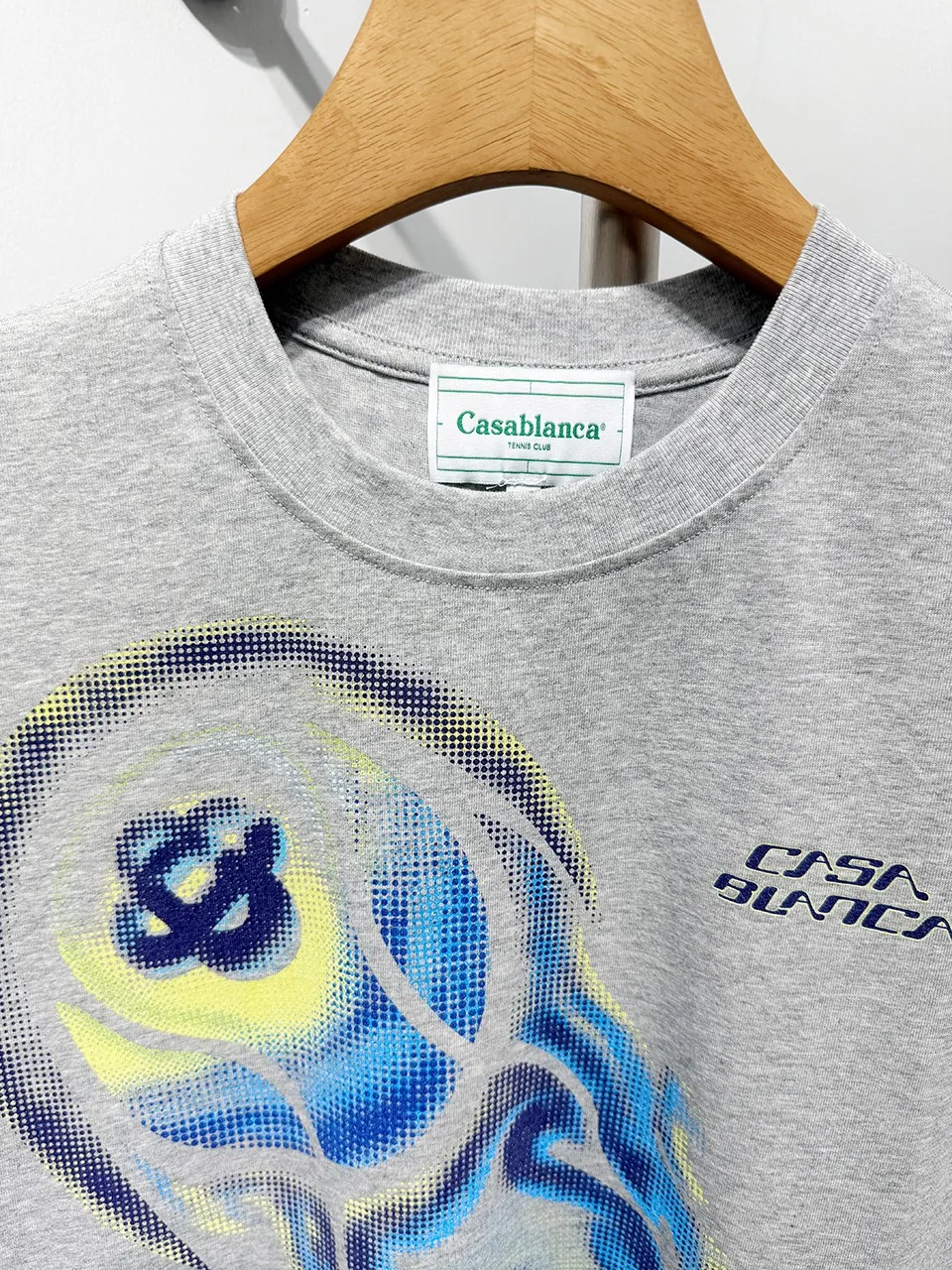 Casablanca Cotton-Feel Printed T-Shirt - Image 3