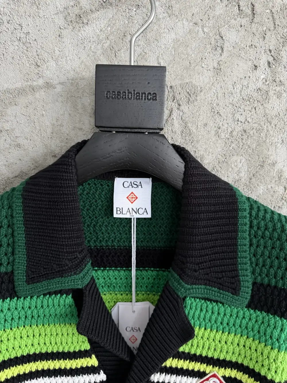 Casablanca Cotton-Feel Knit Shirt - Image 3